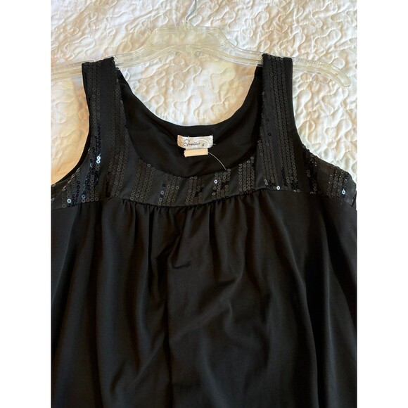 Speechless Little Black Sequence bodycon Dress size Medium - Picture 4 of 7